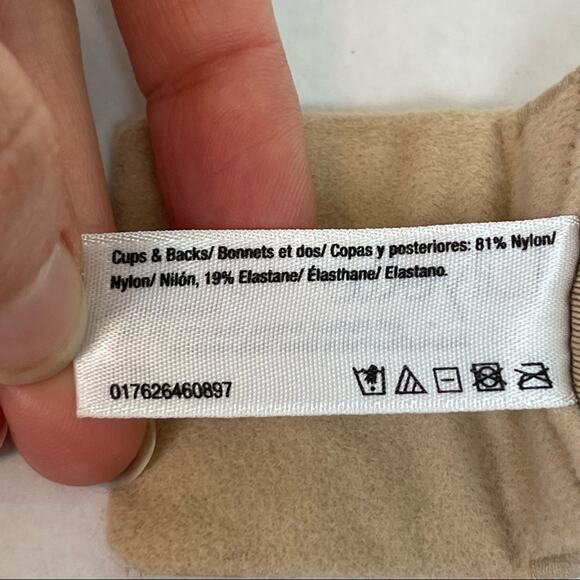 Lilyette Nude Full Coverage Underwired Bra woman's size 40C - Picture 4 of 5